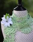 Gardenia Crocheted Scarf Pattern for Kids and Adult  PDF/eBook